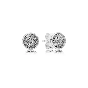 Капки роса - 290726CZ - Обици PANDORA (изображение за) Капки роса - 290726CZ - Обици PANDORA