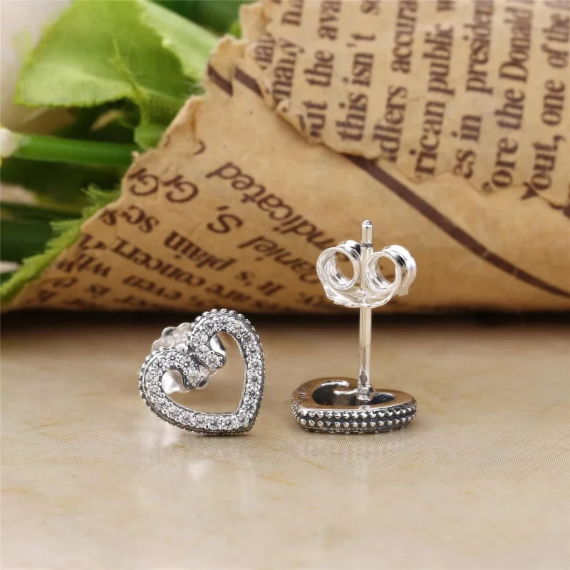 (изображение за) Споделена любов - 297099CZ - Обици PANDORA - Преглед 4
