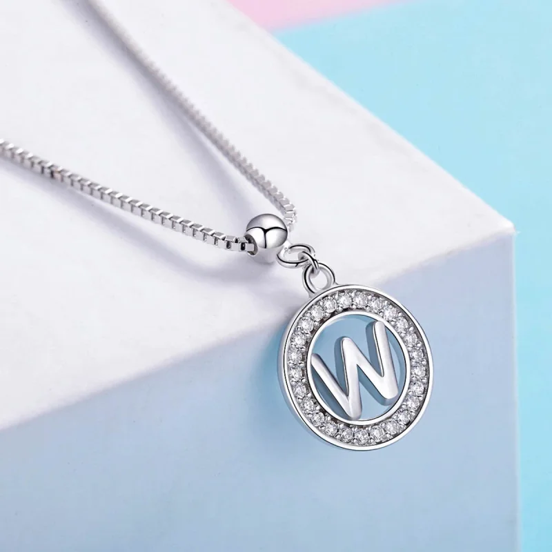 (изображение за) Сребърна Талисман висулки в стил Пандора Me Писмо за желание-W - - Преглед 4