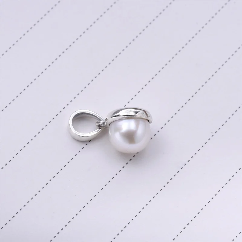 (изображение за) Сребърна Колиета Пандора с висулки Ленти на любовта - Преглед 3