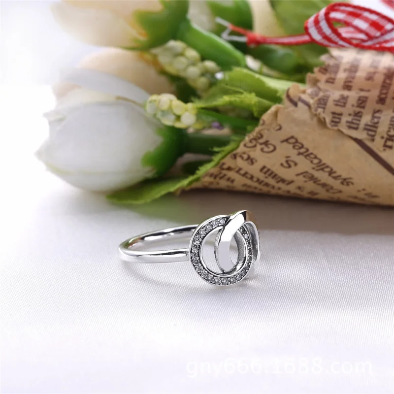 (изображение за) PANDORA - 196326CZ - Пръстени PANDORA - Преглед 4