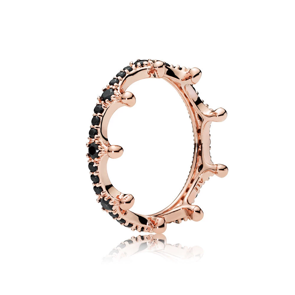 pandora rose пръстен корона