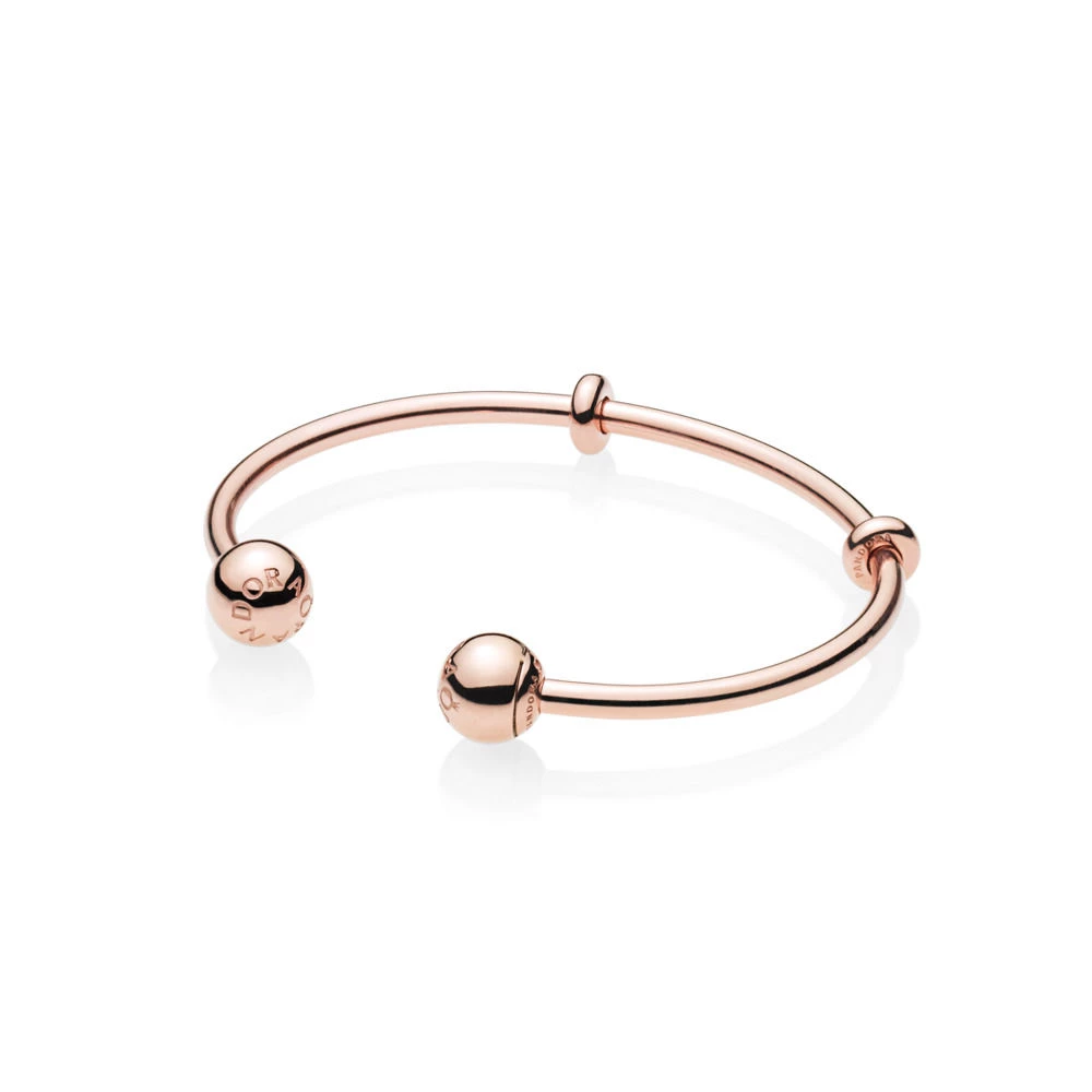 pandora rose отворена гривна logo