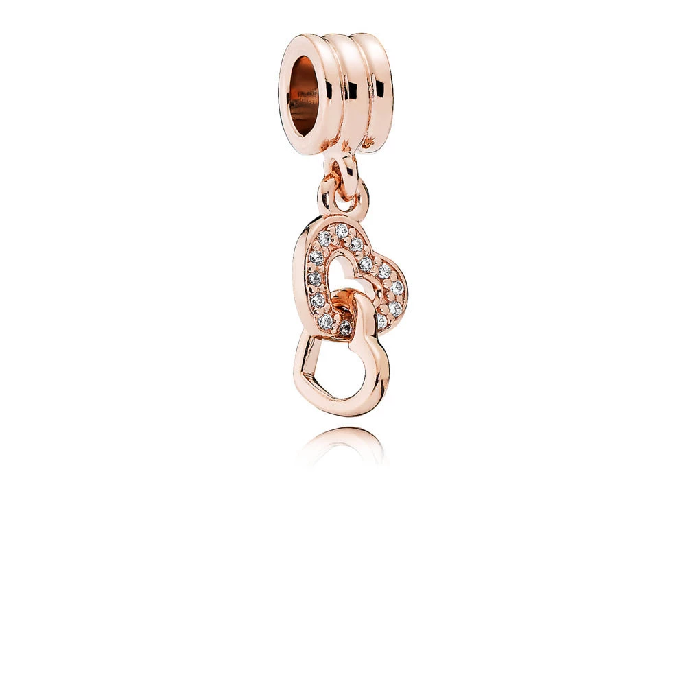 pandora rose талисман висулки заключваща се любов