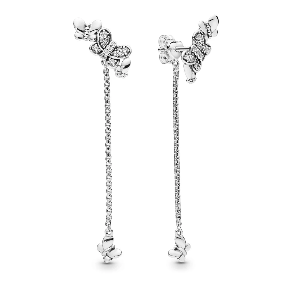 сияйна красота 297964cz обици пандора