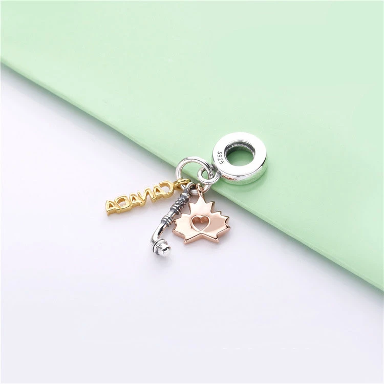 (изображение за) Сребърна Талисман висулки Пандора, Канада - Преглед 2