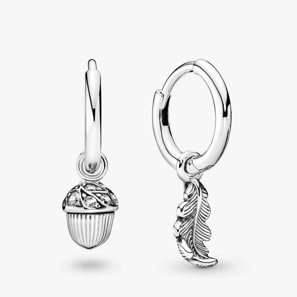 под приказния дъб 298603c01 обици pandora