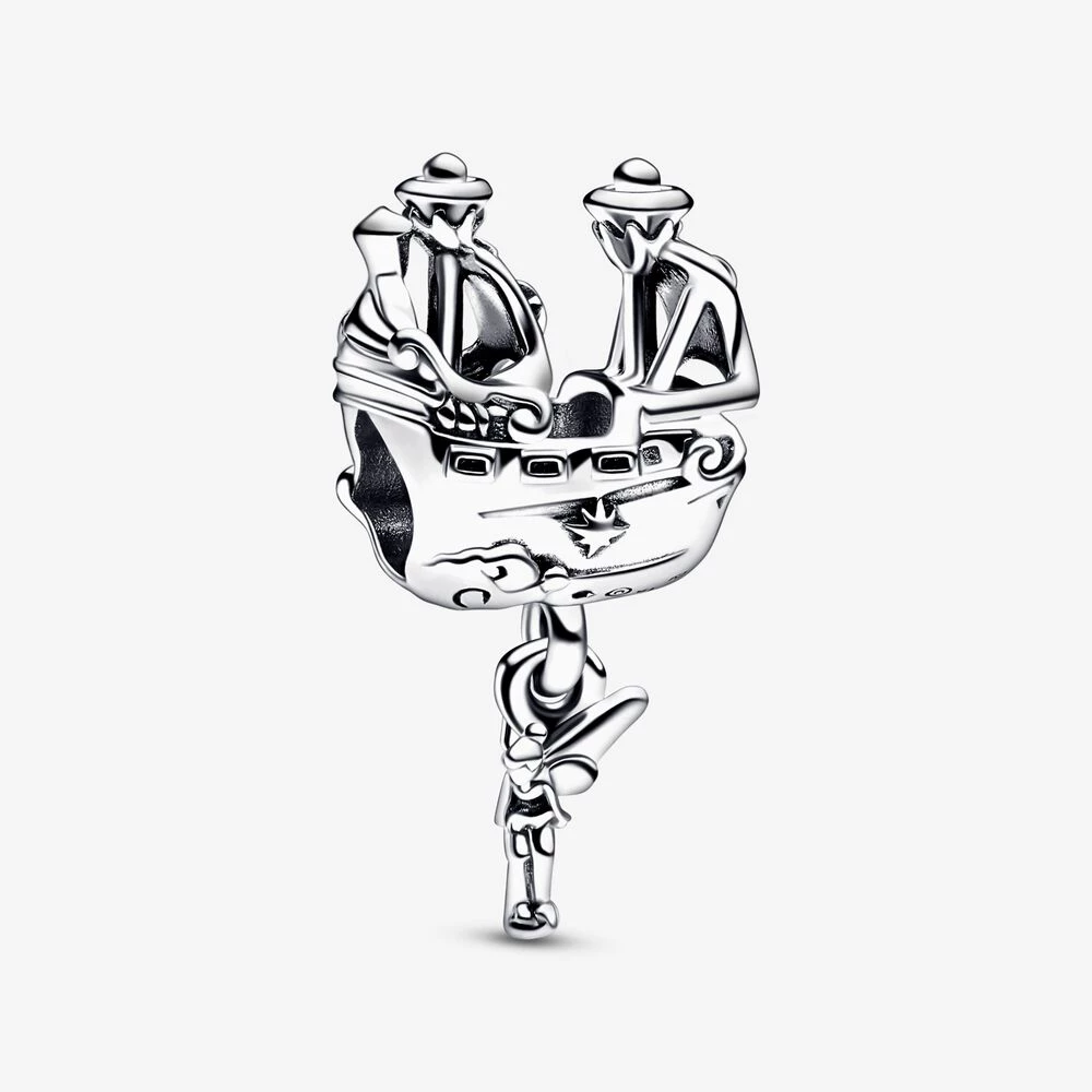 pandora дисни знайчето белинка и пиратски кораб на капитан кук обеци 792521c00