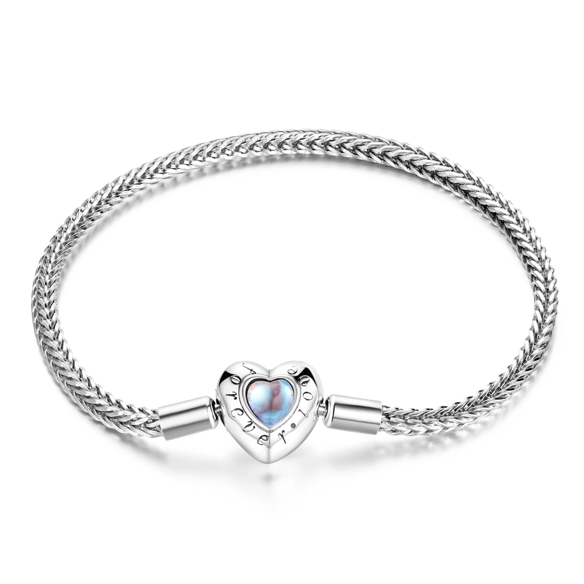pandora стил сърце закопчаваща гривна scb223
