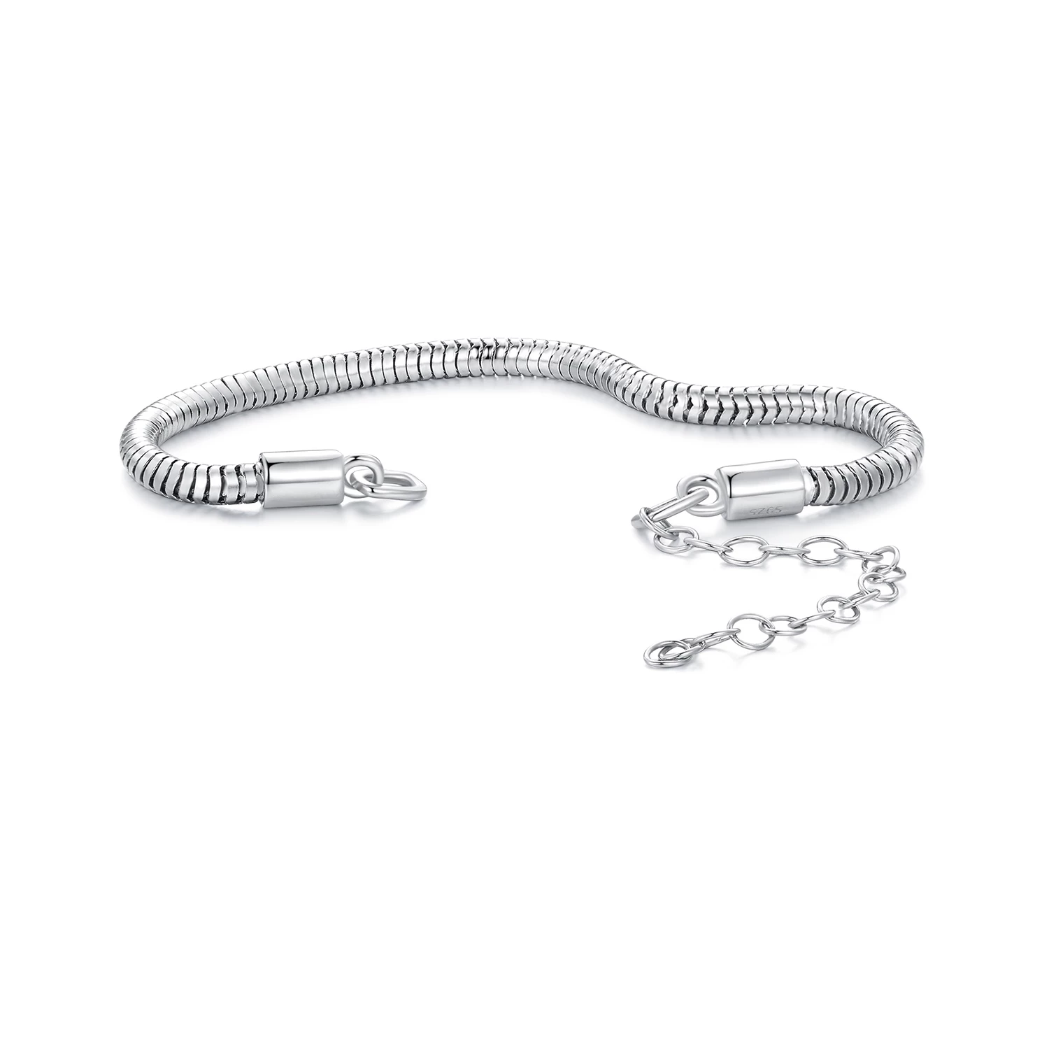 pandora стил висулка от верига със змийска кост bsb150