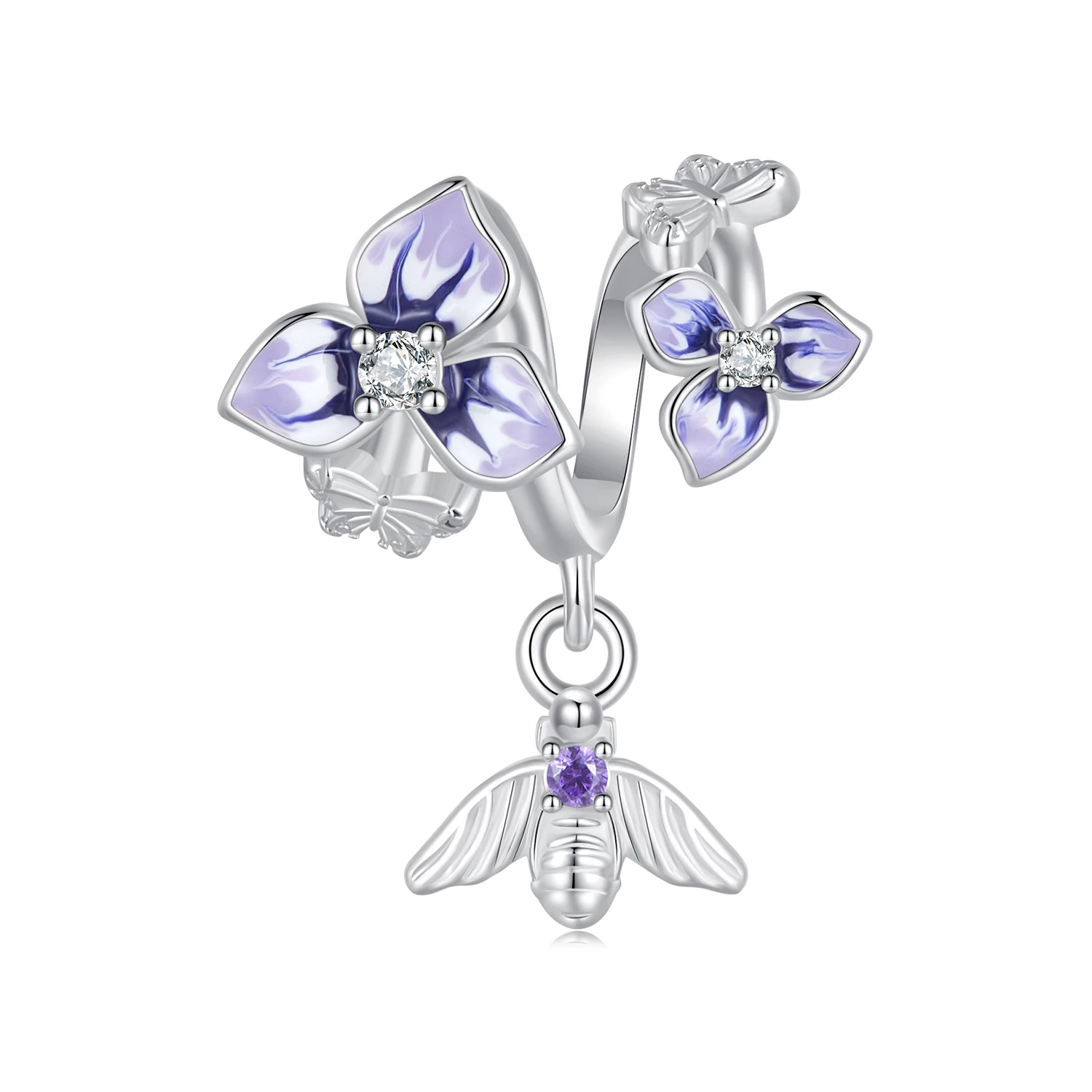 pandora стил висулка с момина сълза scc2584