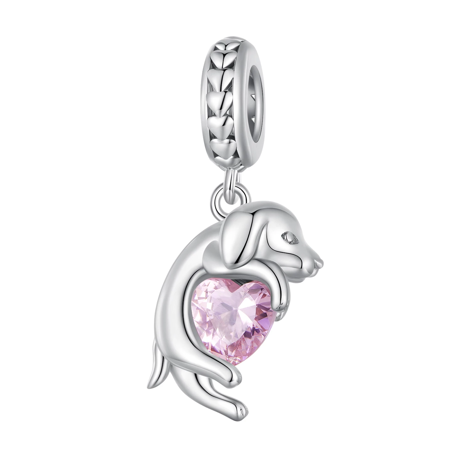 pandora стил малък висулка с златен ретривър bsc799