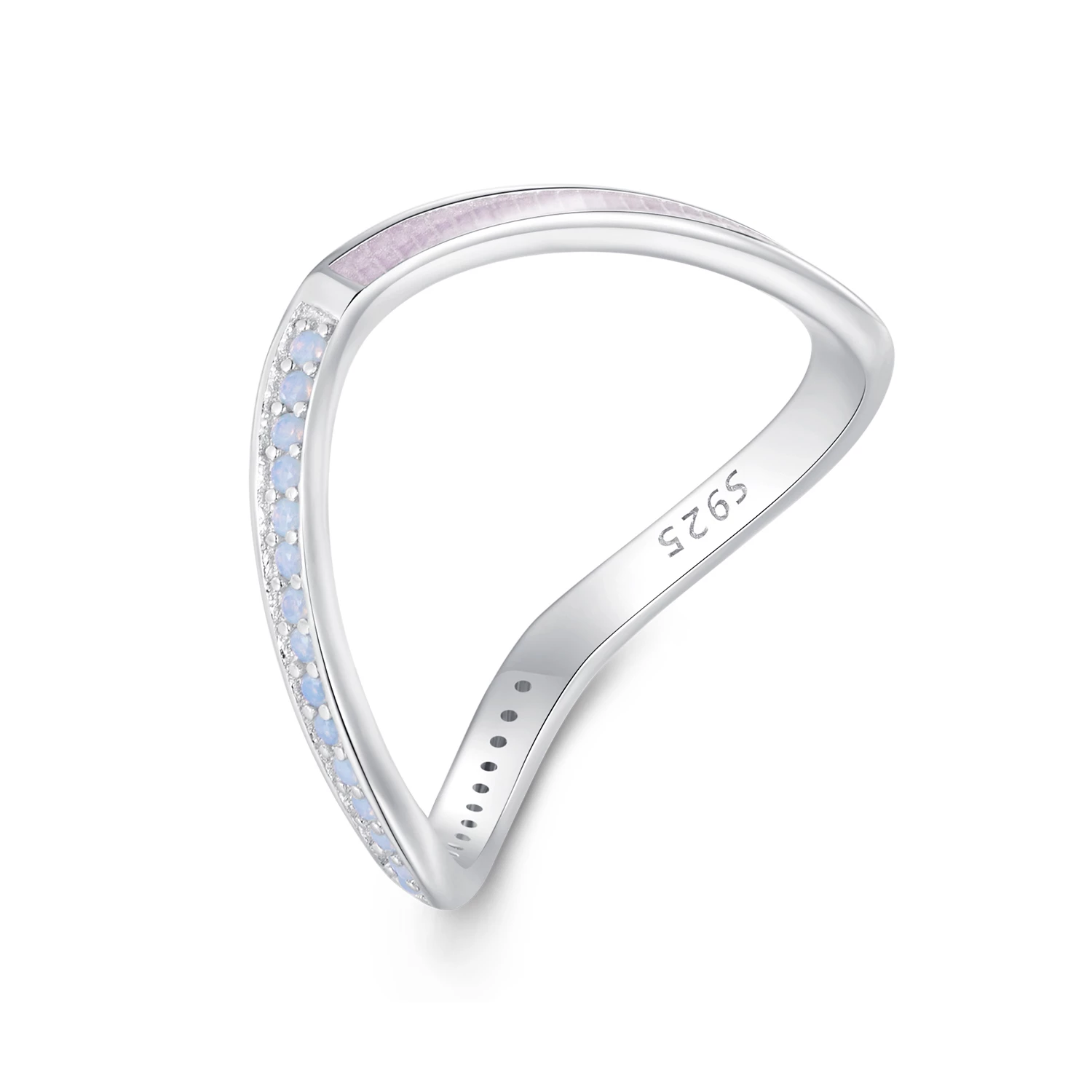 pandora стил розов wish bone пръстен scr945 pk
