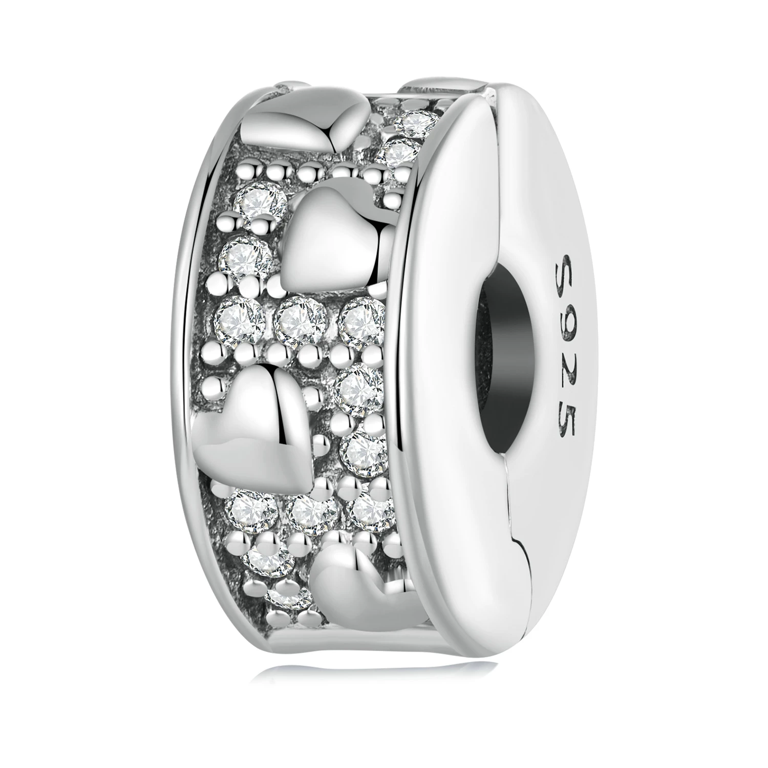 pandora стил сърце клип scc2492