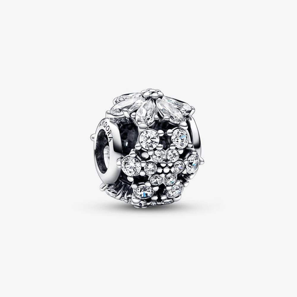 pandora sparkling herbarium cluster round charm 792383c01