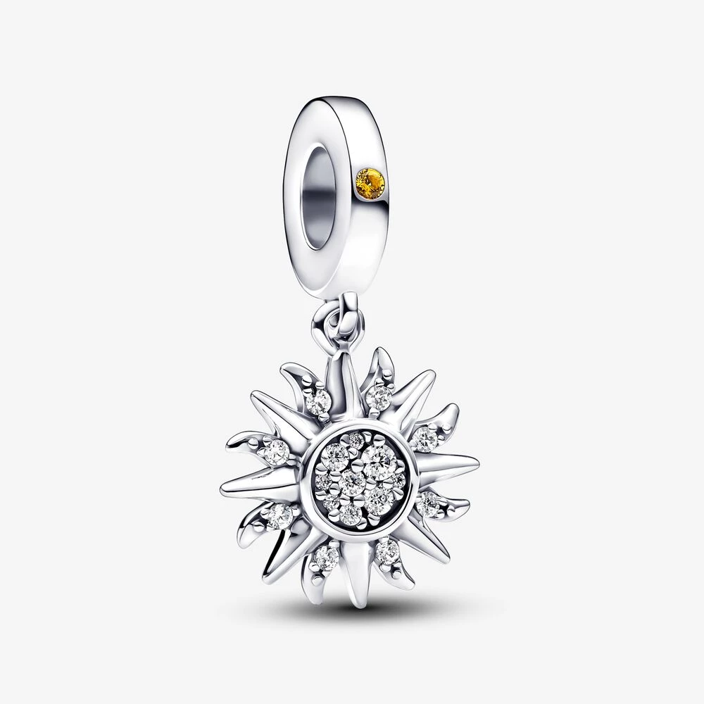 висяща сребро pandora sun 792840c01