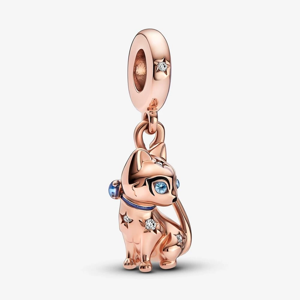 висяща талисманка pandora sparkling pet cat 782259c01