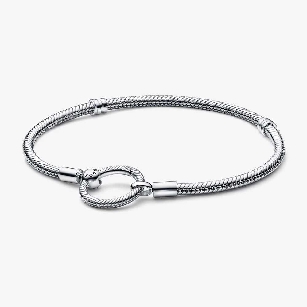 гривна pandora moments o closure snake chain 592242c00