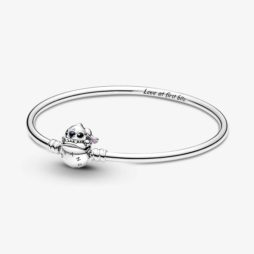 гривна със закопчалка pandora moments disney stitch 591683c01