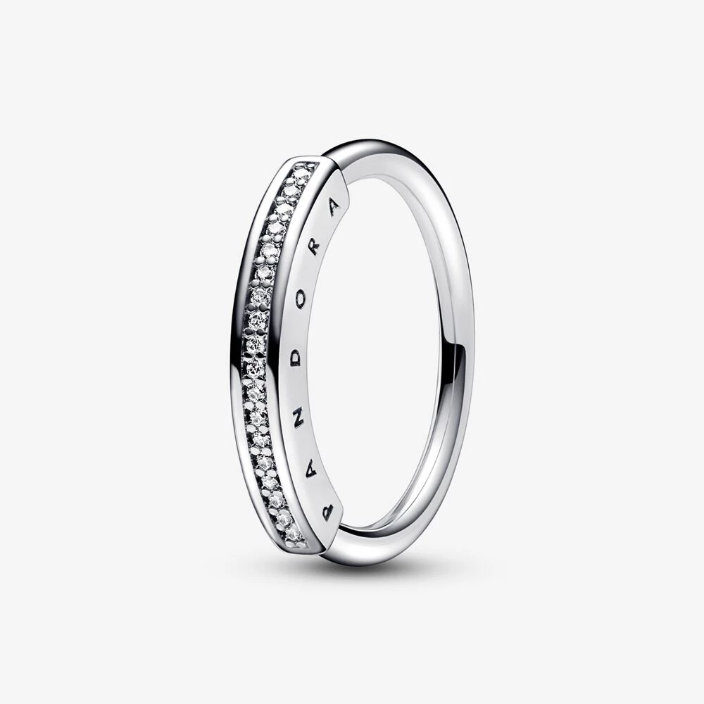 пръстен pandora signature id pavé 192283c01