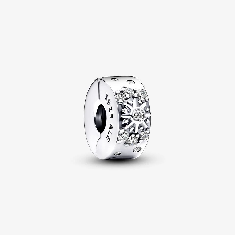 сребърна скоба pandora sun moon 792841c01