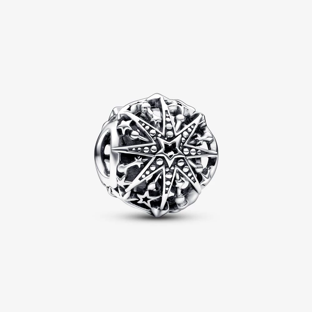 талисман pandora celestial snowflake charm 792360c00