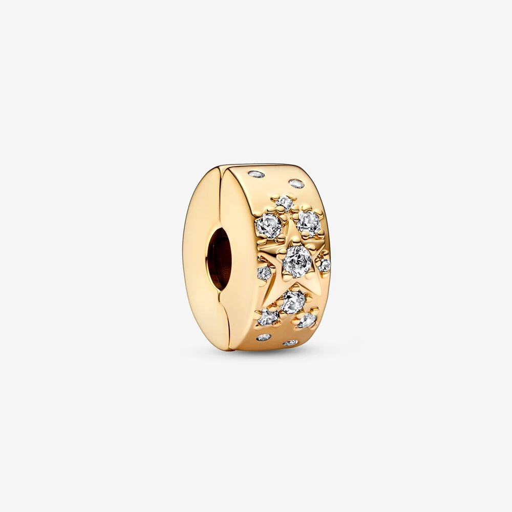 щипка pandora млечен път 14k позлатена 762434c01