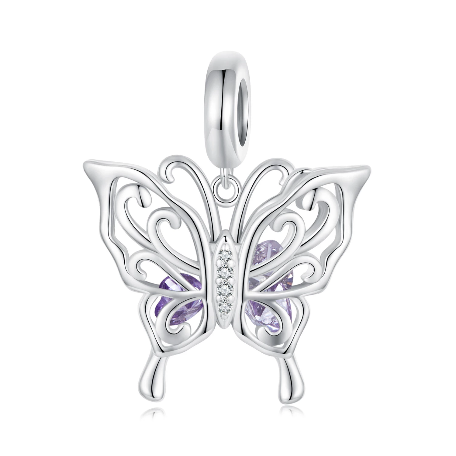 талисман с пеперуди в стил pandora bsc969
