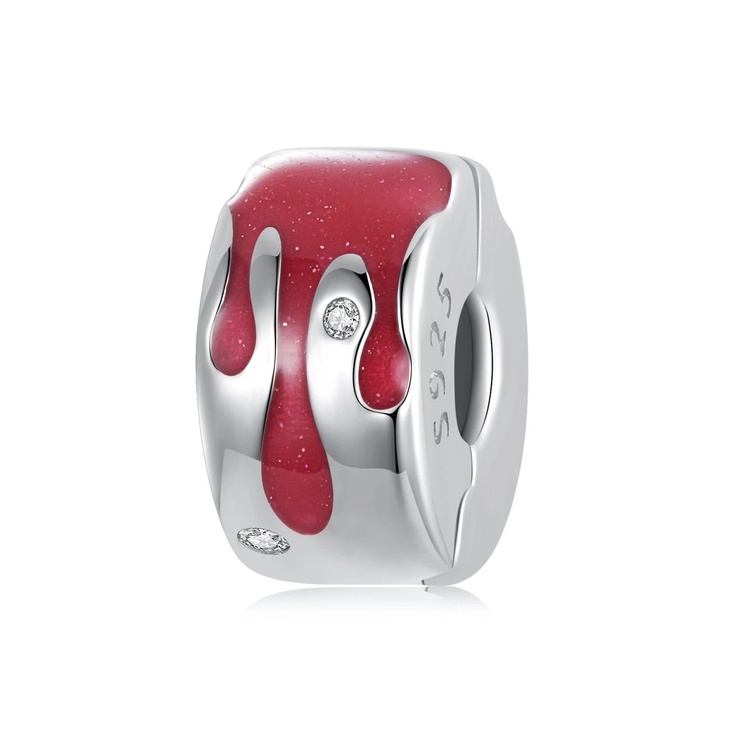 талисман с топена катарама в стил pandora scc2700