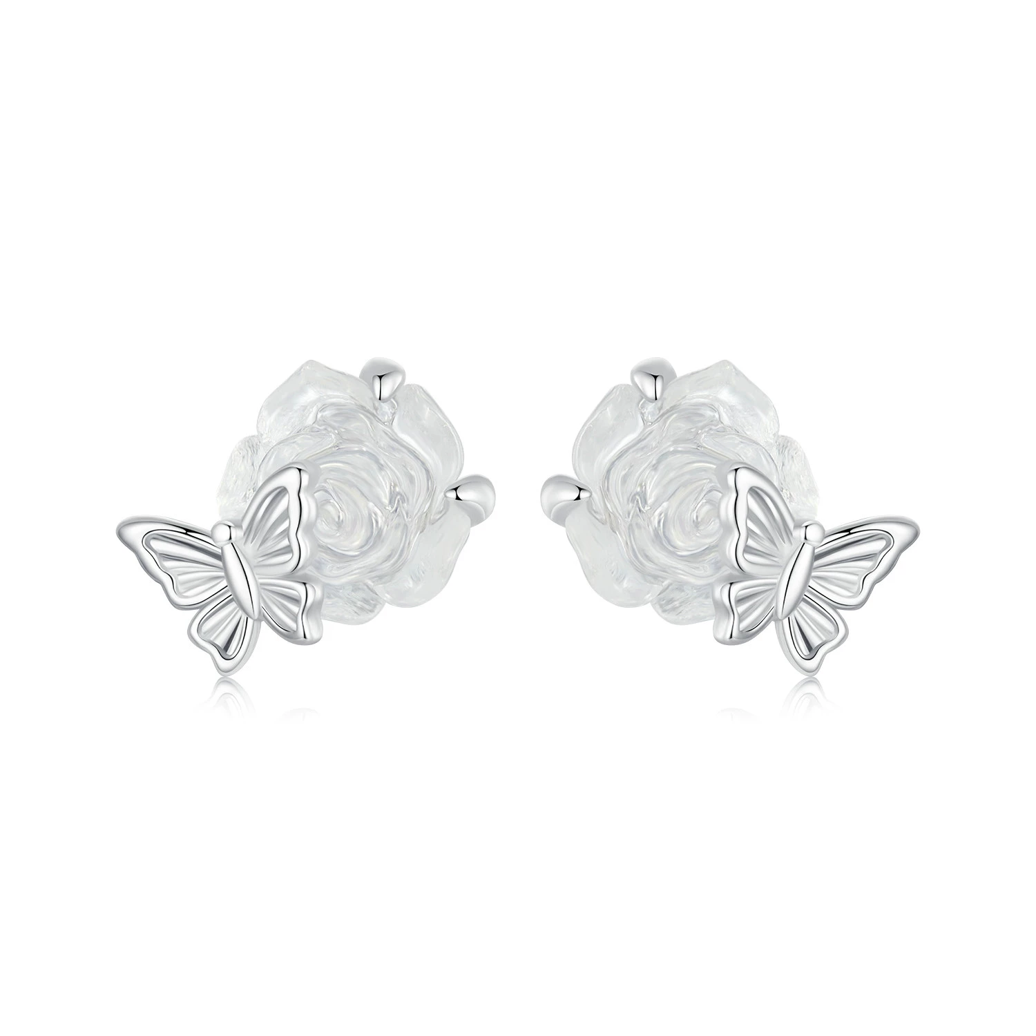 pandora style crystal rose bse978