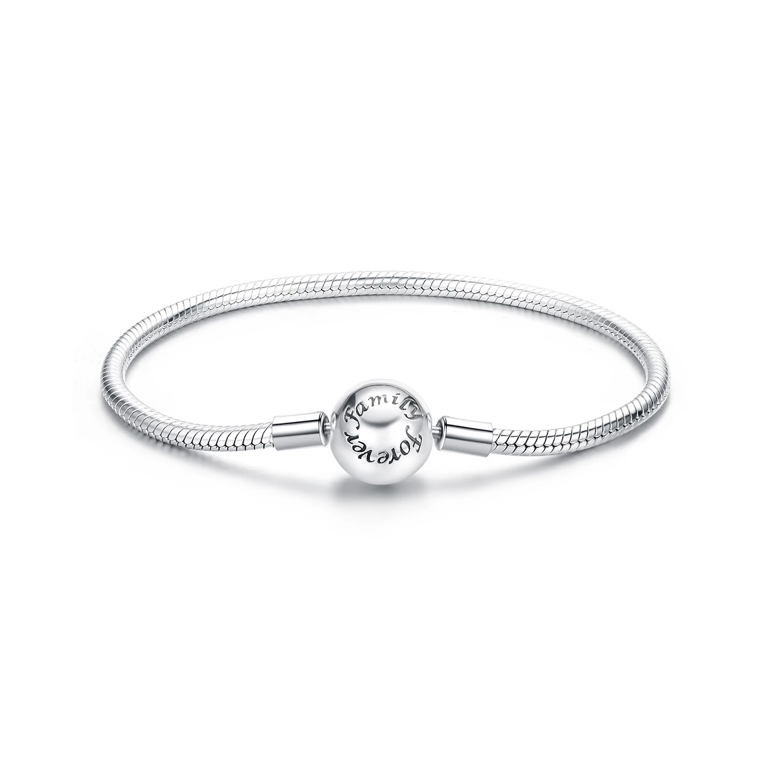 pandora style forever love основна гривна от змийска кост scb272