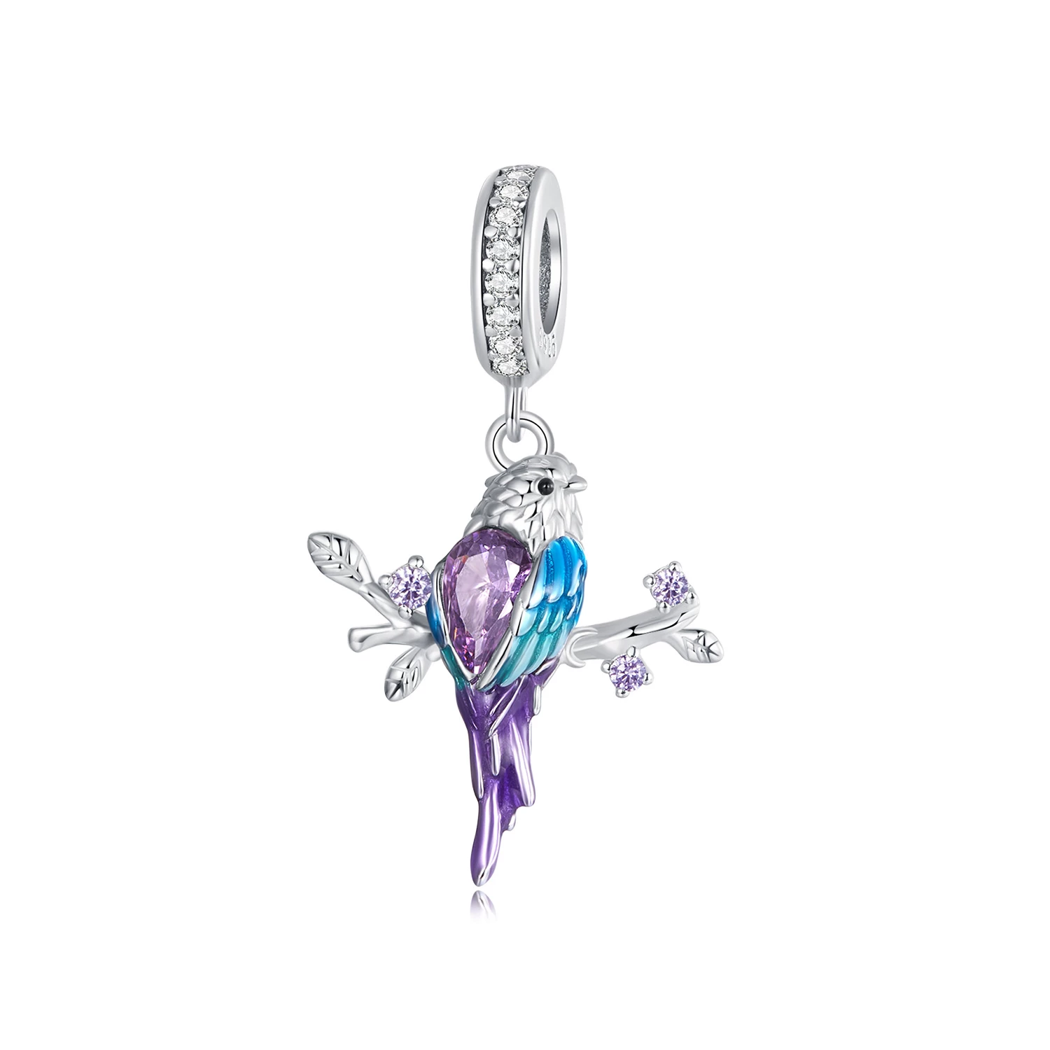 висулка kingfisher в стил pandora bsc985