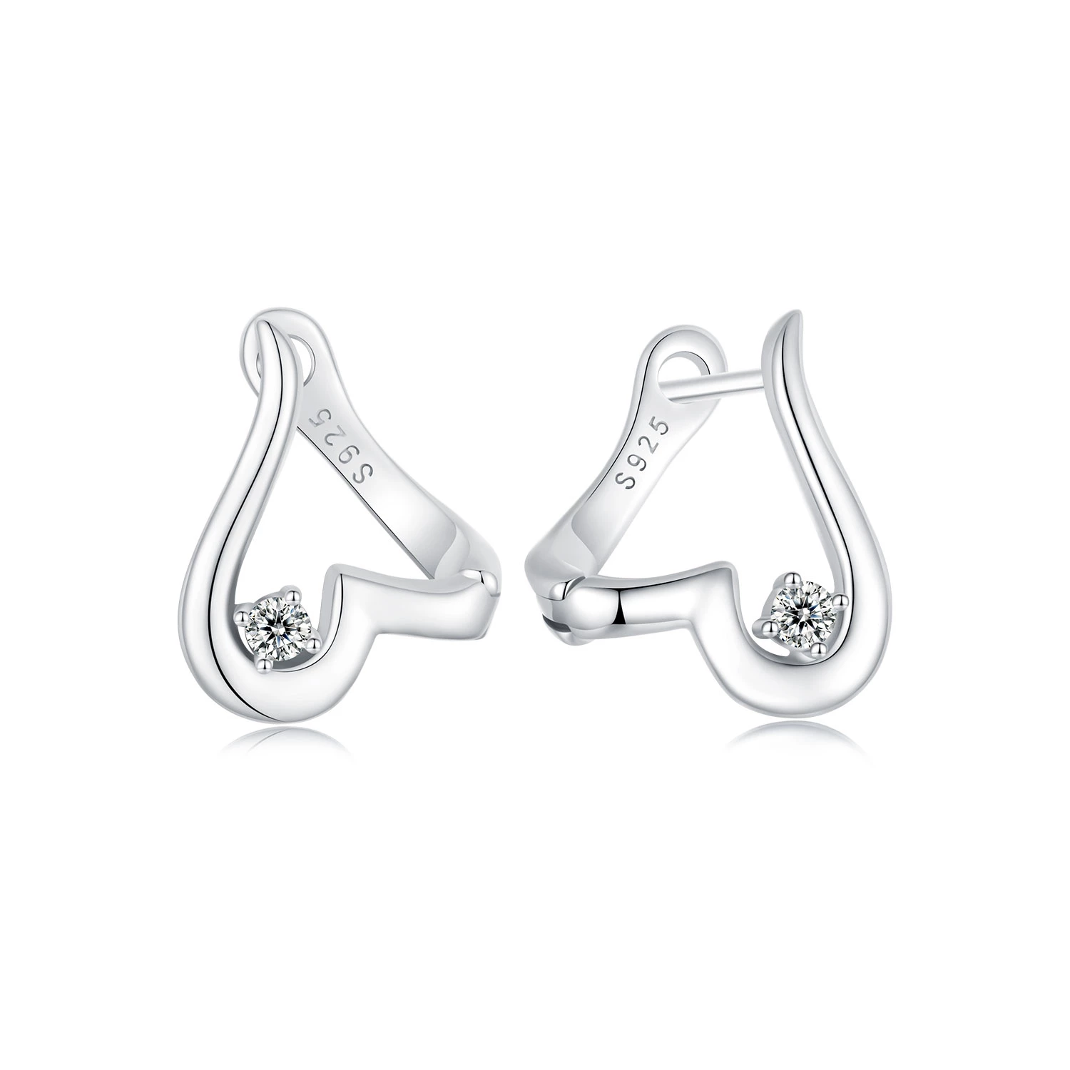 любовни обеци в стил pandora bse970