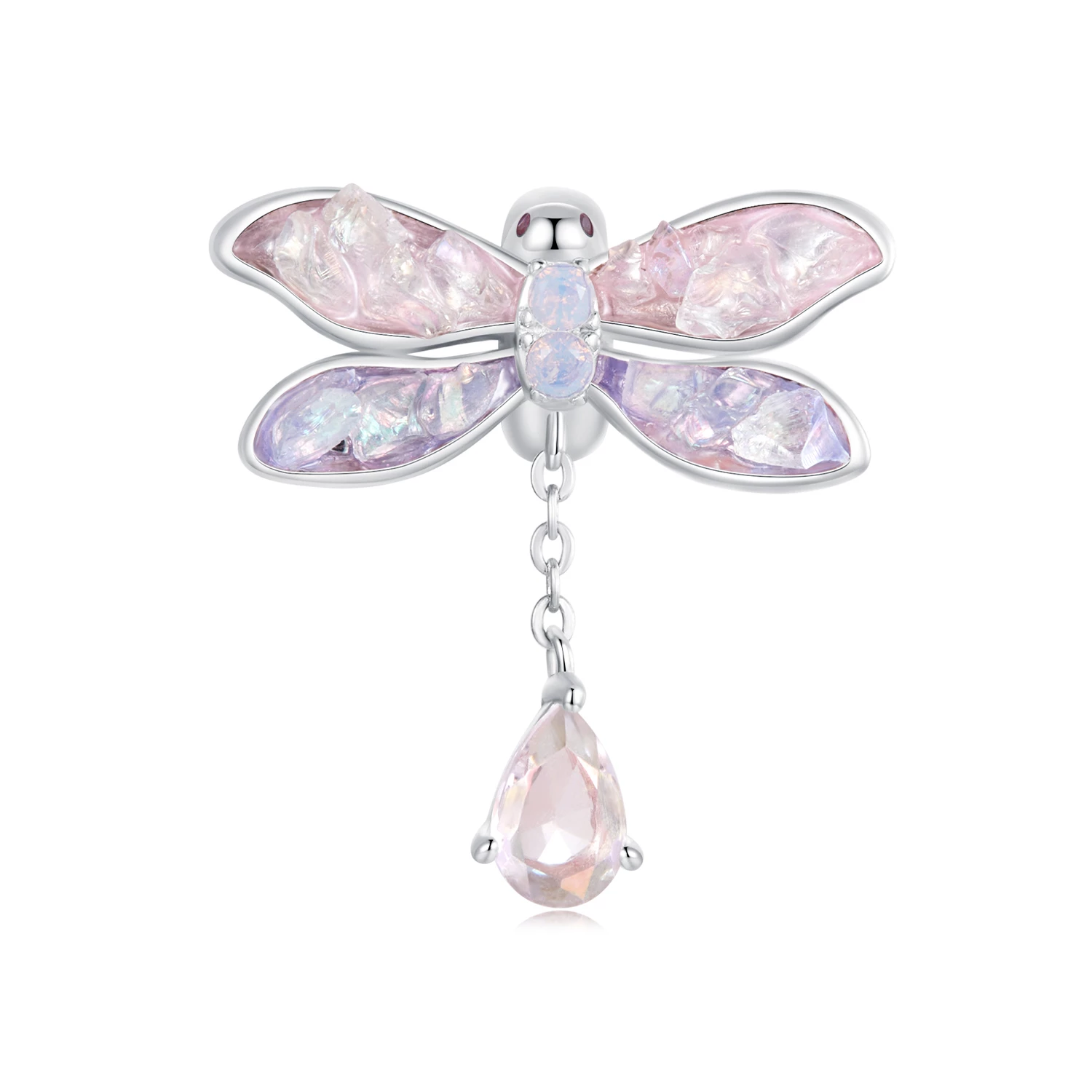мъниста моне с водни кончета в стил pandora bsc989