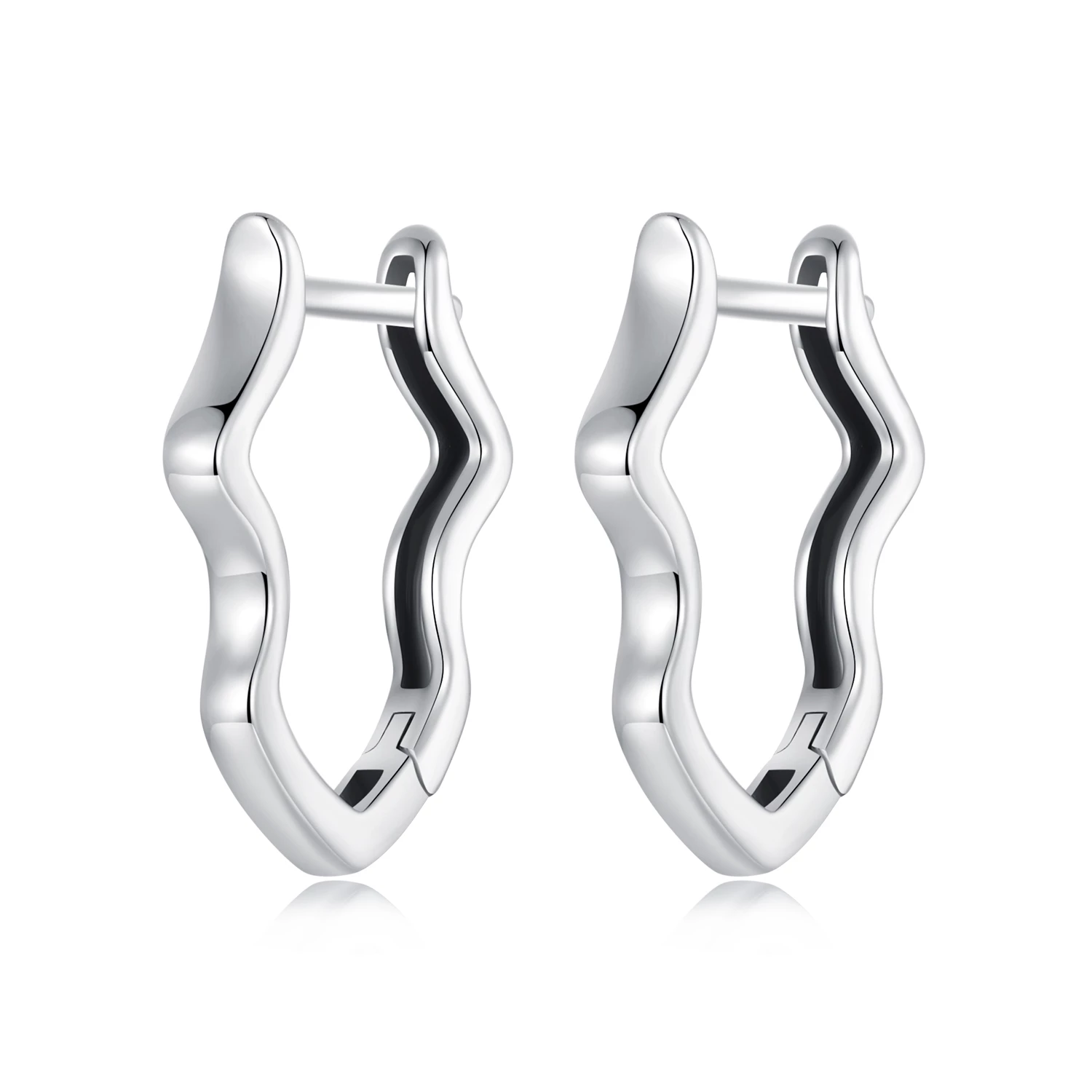 pandora style wave обеци sce1761