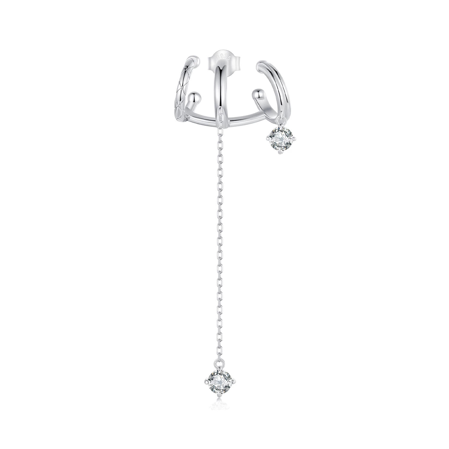 pandora style изящни обеци sce1754