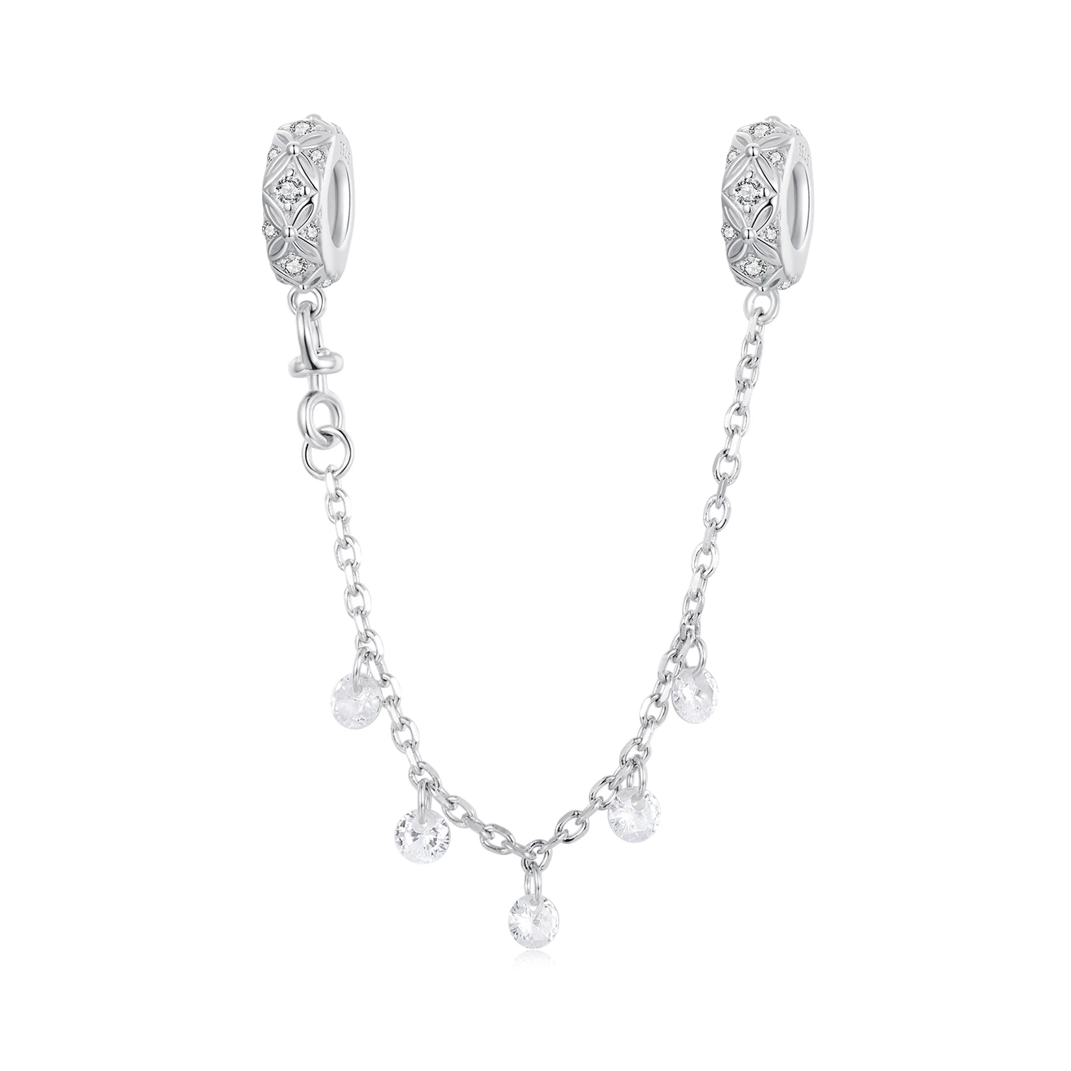 pandora style релефна силиконова предпазна верига bsc1012