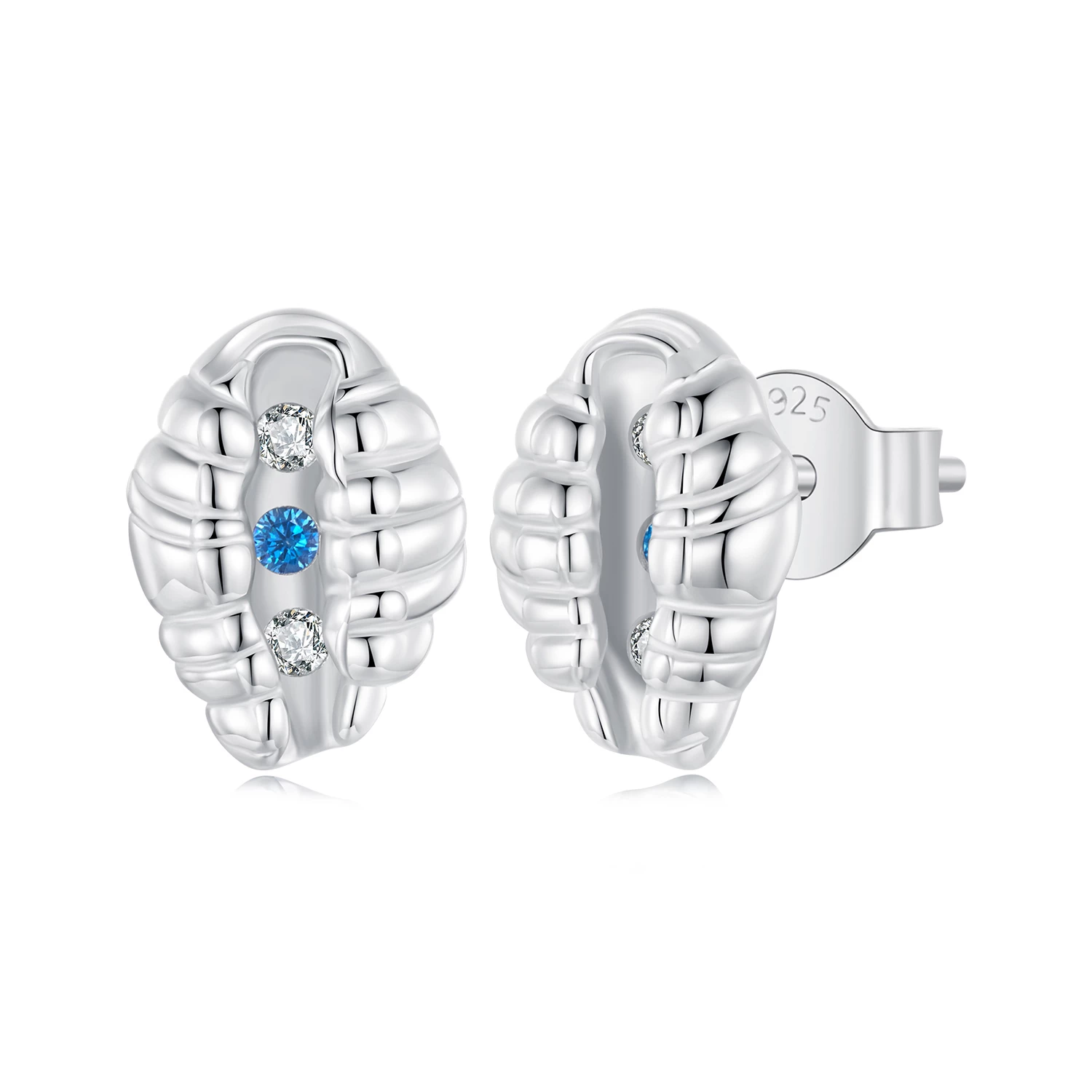 pandora стилни обеци с миди sce1741