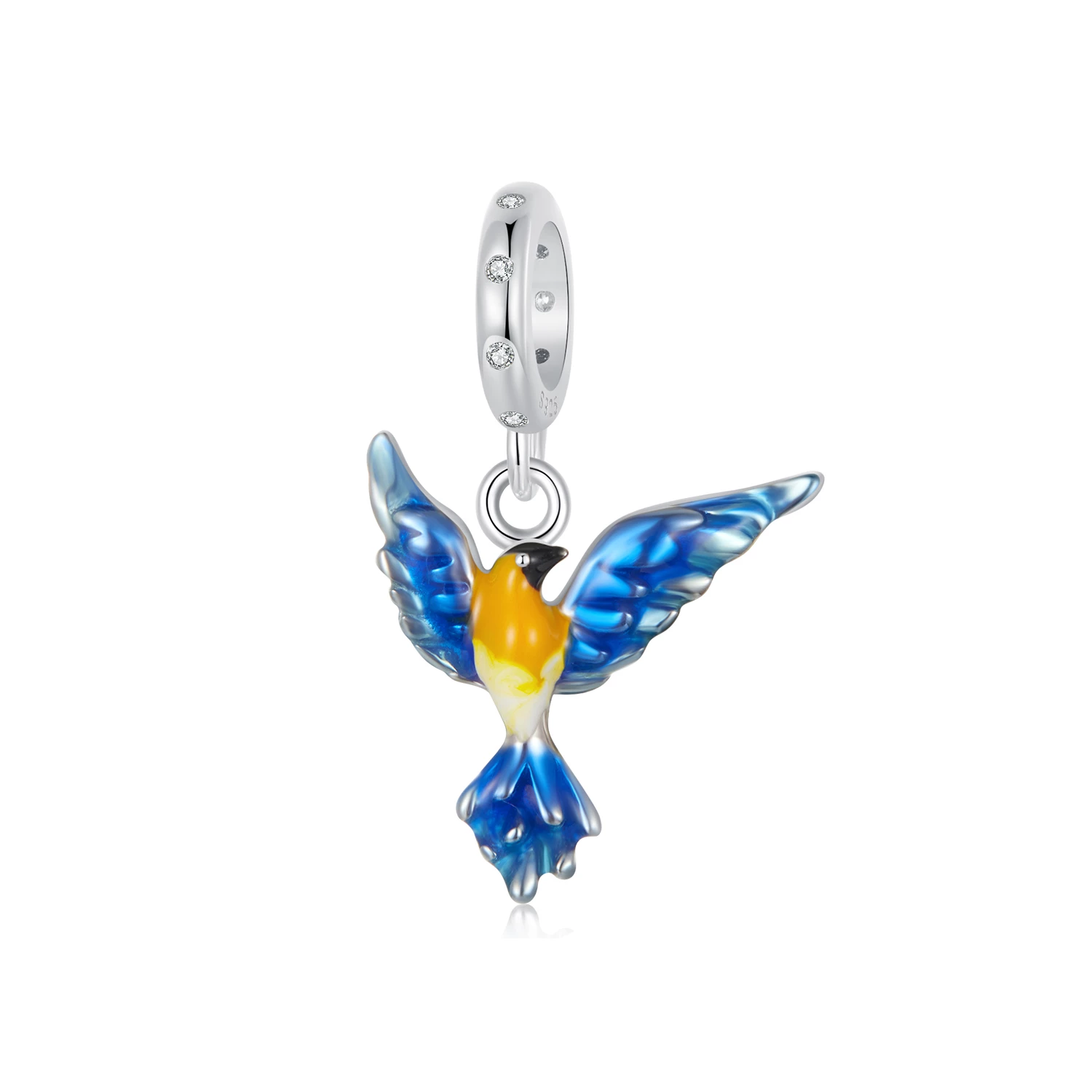 висулка птица в стил pandora scc2821
