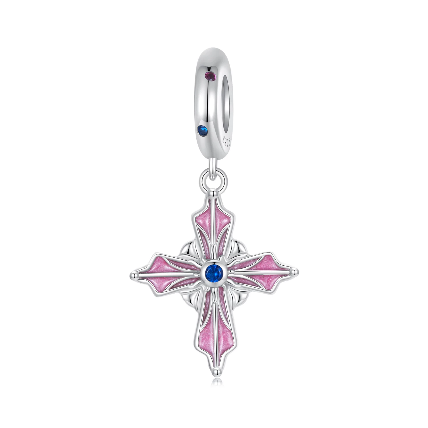 висулка с кръст в стил pandora bsc1023