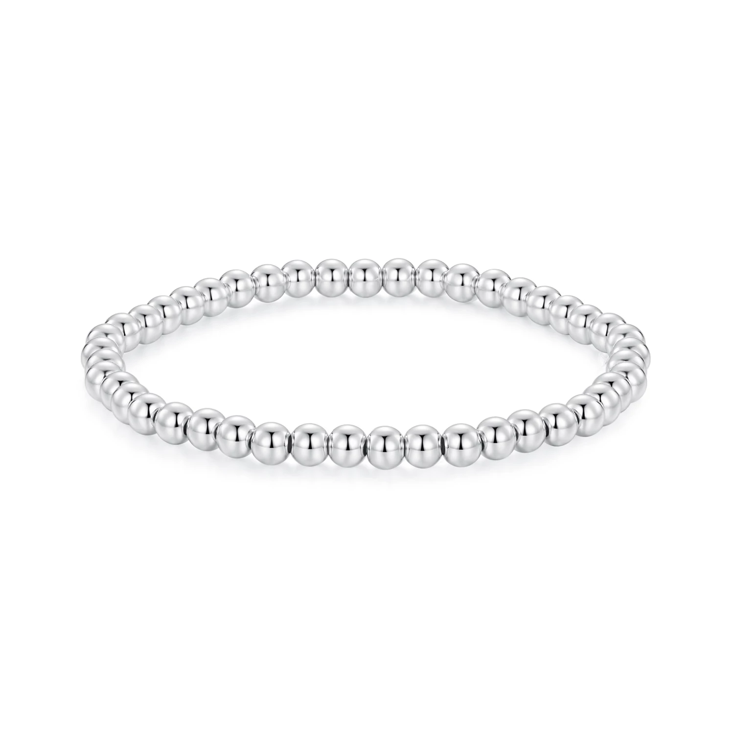 сребърна гривна от мъниста в стил pandora bsb175