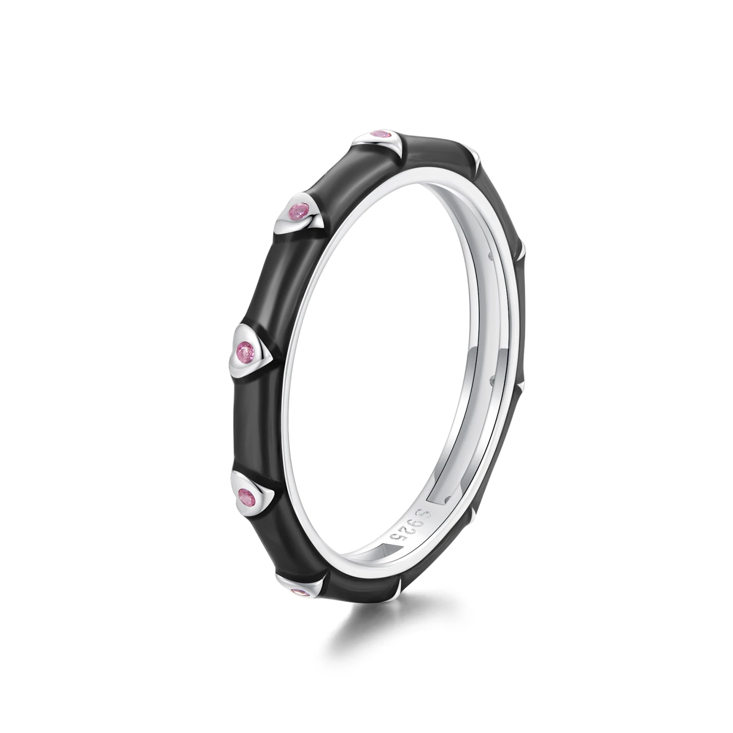 pandora style малък любовен единичен пръстен scr1056 bk