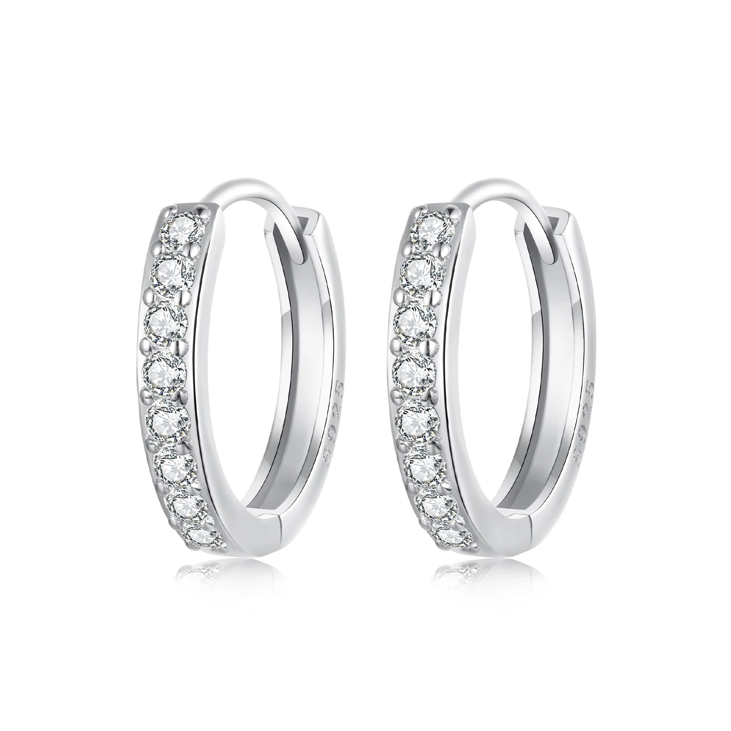 pandora style семпли сребърни обеци bse1060 am