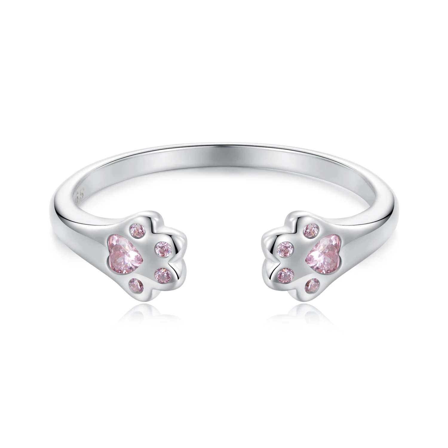pandora style сладък пръстен с нокти scr1050 e