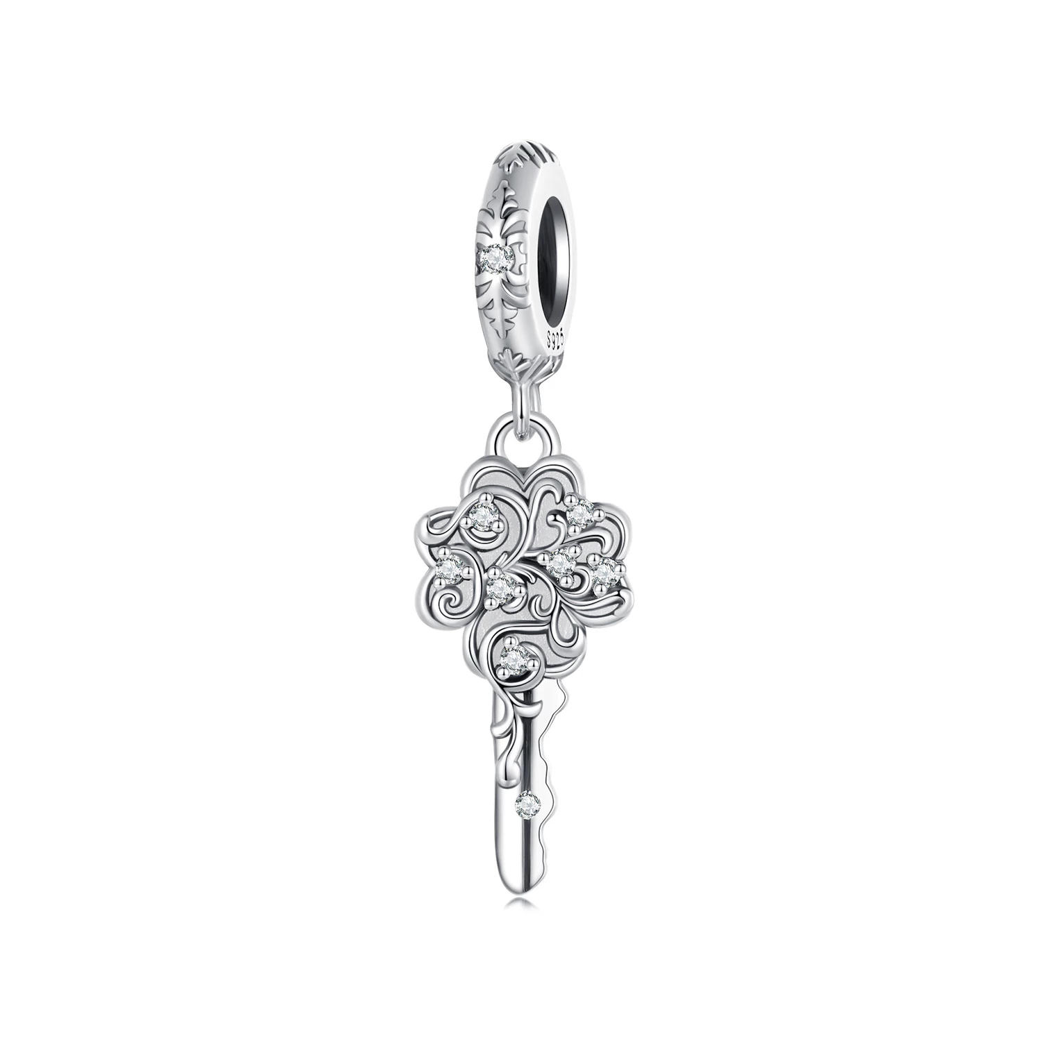 висулка с ключ за късмет в стил pandora scc2850