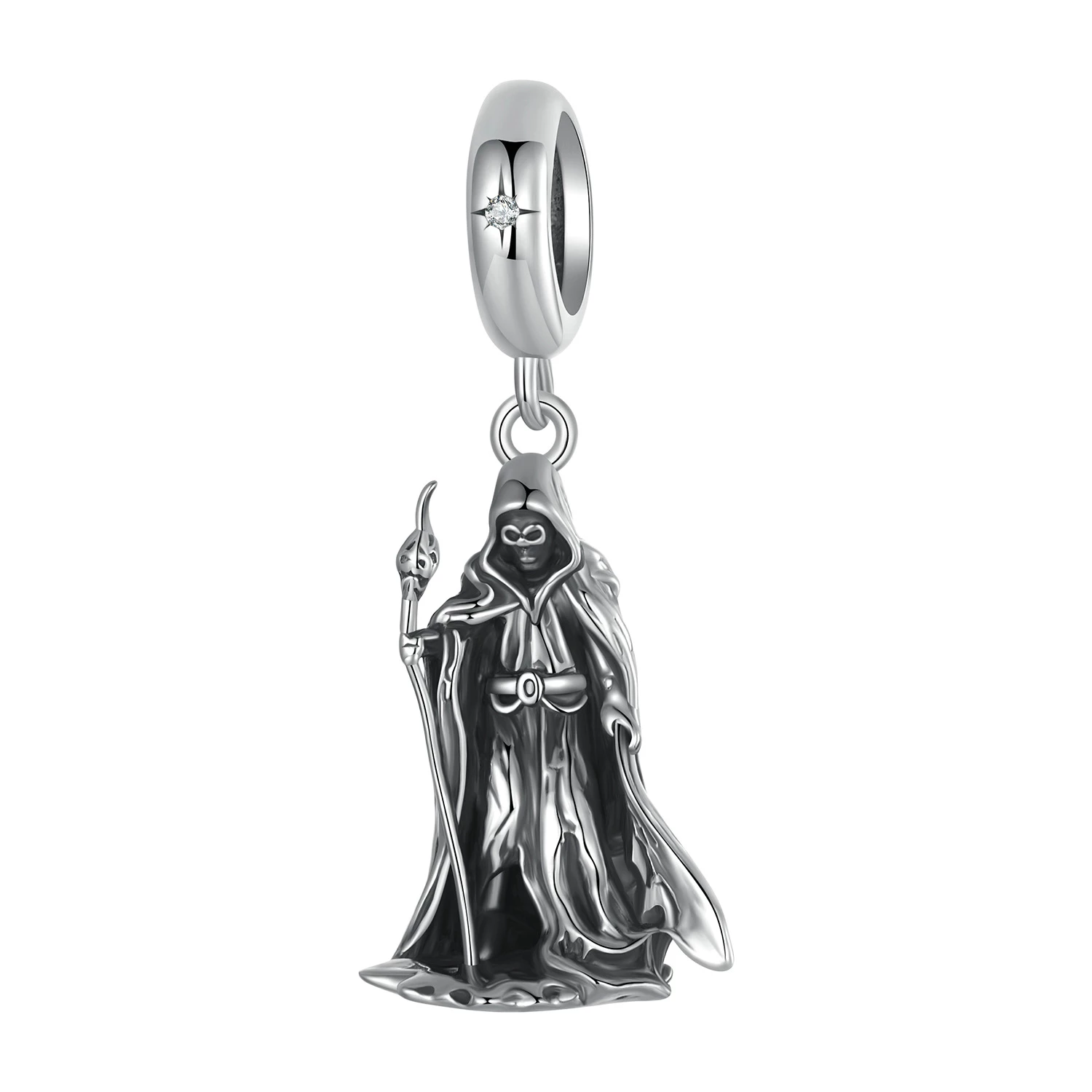 висулка със смъртен жезъл в стил pandora scc2900