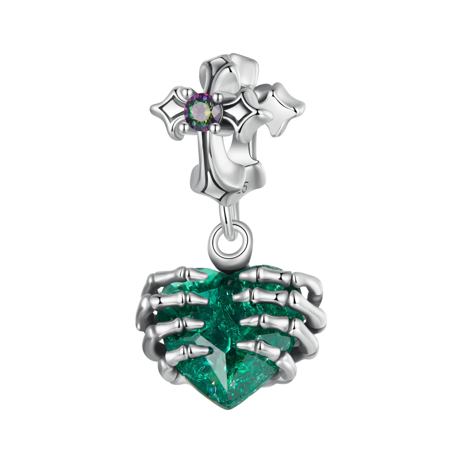 висулка със сърце в стил pandora bsc1061