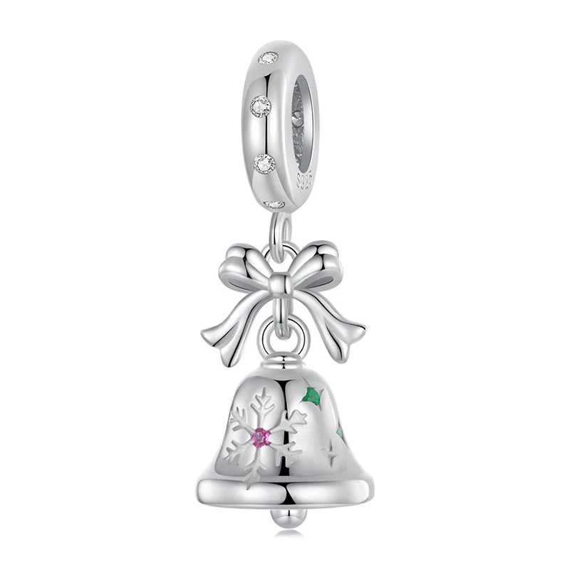 коледна камбанка в стил pandora bsc1067