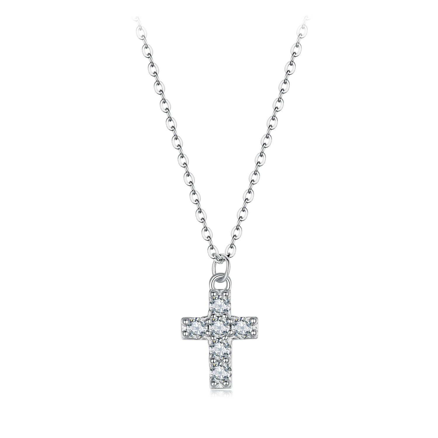 колие pandora style cross с един сертификат msn039