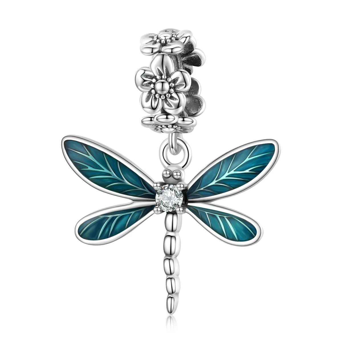 красива висулка с водно конче в стил pandora bsc521